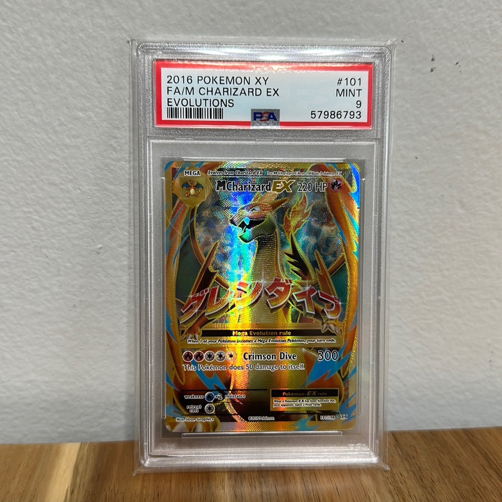 2016 Charizard XY PSA 9